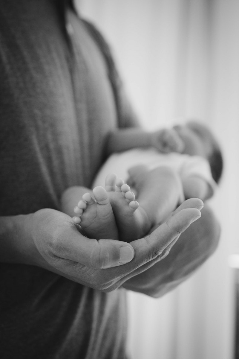 Newborn og baby fotografering på Fyn